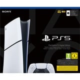 Sony PlayStation 5 Digital Edition (Slim) spelconsole Wit/zwart