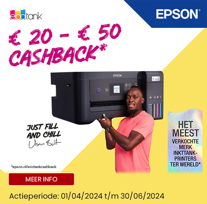 Promobanner - Epson EcoTank Cashback