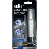 Braun EN 10 neus- en oorhaartrimmer Zilver/zwart