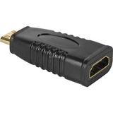 goobay Adapter Mini-HDMI > HDMI Zwart, Bulk