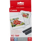 Canon KC-18IF fotopapier Inkt + Papierset 18 stuks, Retail
