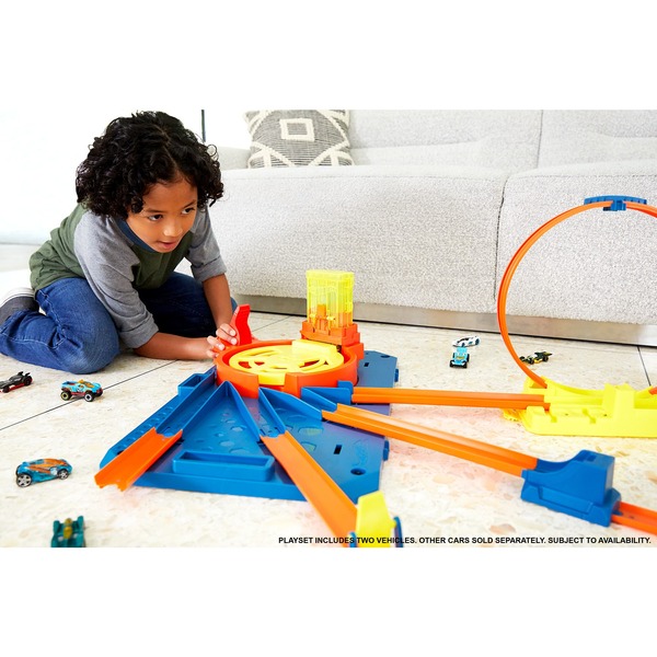 Hot Wheels Track Builder Unlimited Rapid Launch Builder Box Racebaan