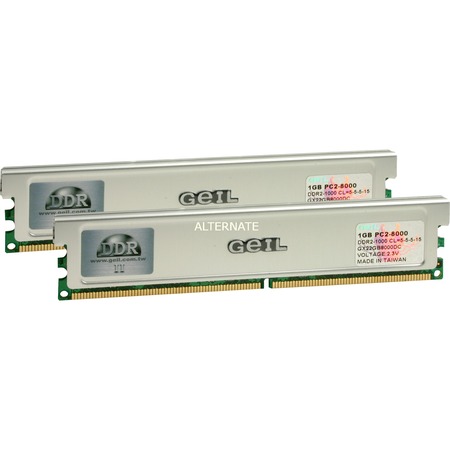 2 GB DDR2 1000 Kit 2 GB DDR2 1000 Kit