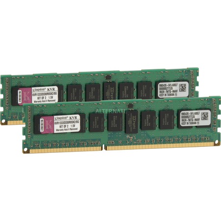8 GB ECC Registered DDR3-1333 Kit