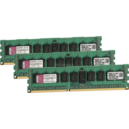 12 GB ECC Registered DDR3-1333 Tri-Kit
