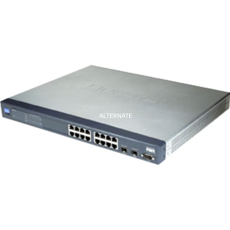 Switch 16 poorts Gbit 2x Gbit uplink Switch 16 poorts Gbit 2x Gbit uplink