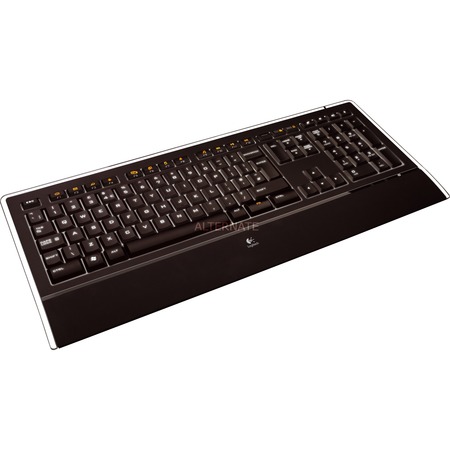 Logitech Illuminated Keyboard - Toetsenbord - USB - US - Do The Bright Thing
