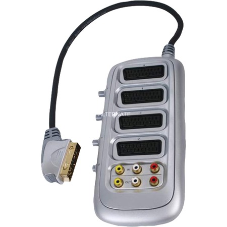 Scart/RCA Schakelbox