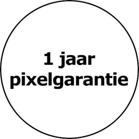 1 jaar pixelgarantie