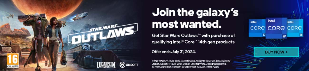 Listingbanner- Intel Star Wars Outlaws gamebundel