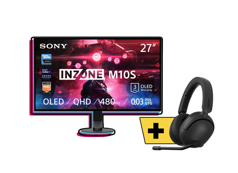 Ontvang een gratis Sony INZONE H5 draadloze gaming headset t.w.v. € 99,