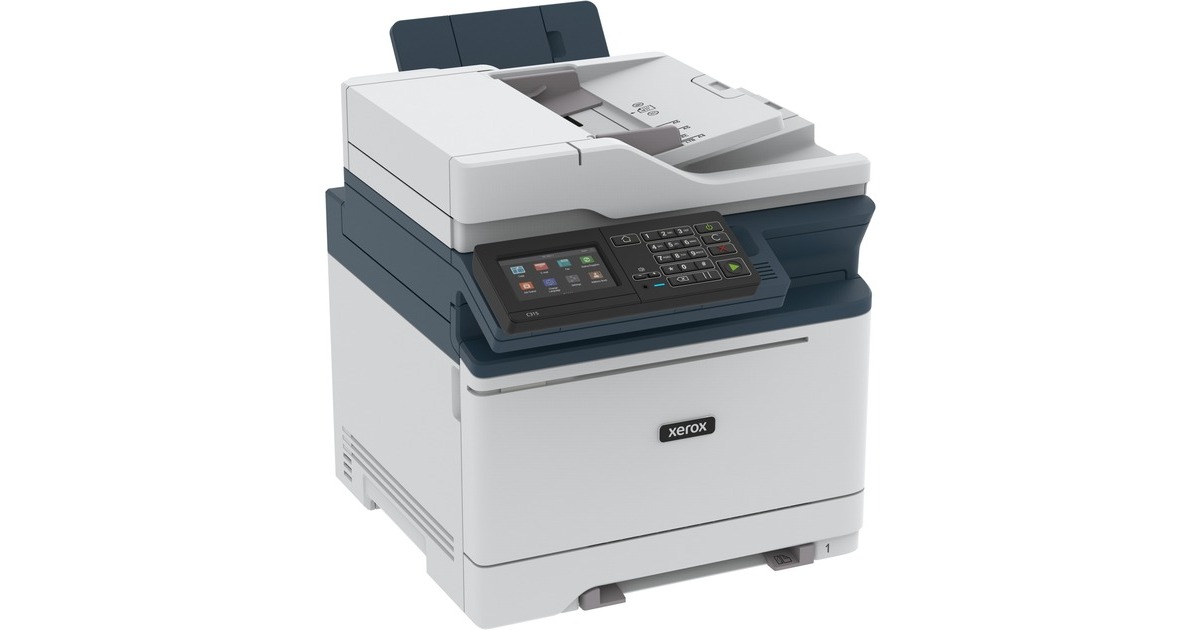 Xerox C315 allinone kleurenlaserprinter Grijs/blauw, Scannen