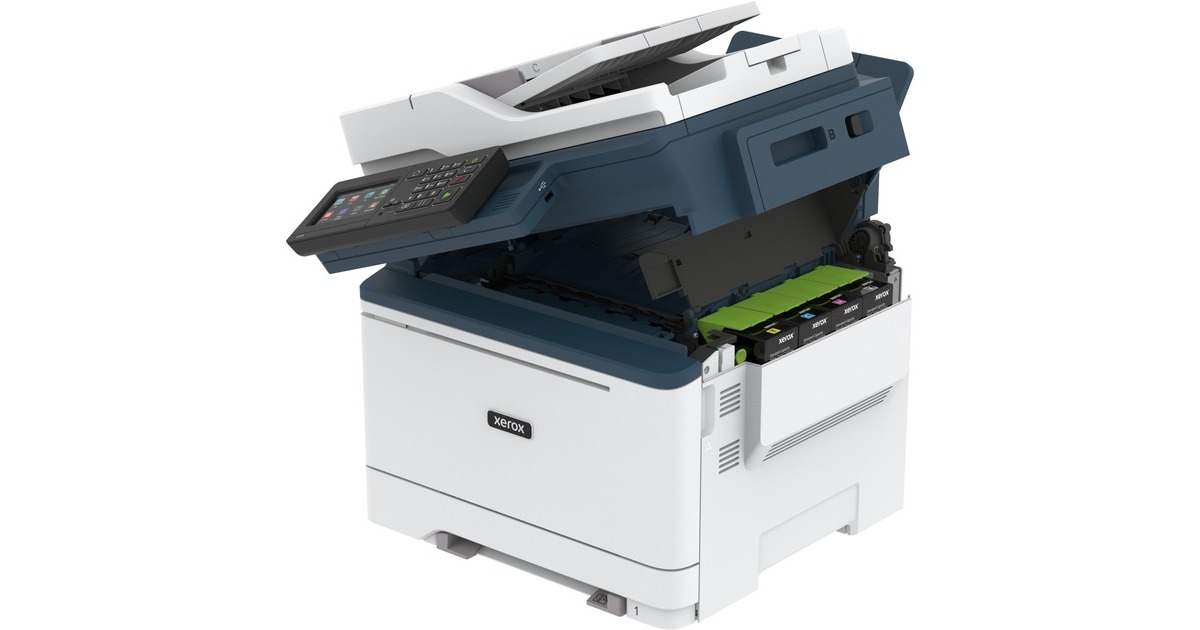 Xerox C315 allinone kleurenlaserprinter Grijs/blauw, Scannen