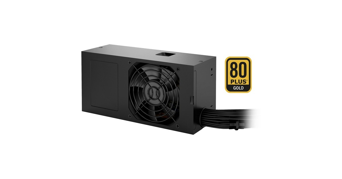 be quiet! TFX Power 3 300W Gold voeding Zwart, 1x PCIe