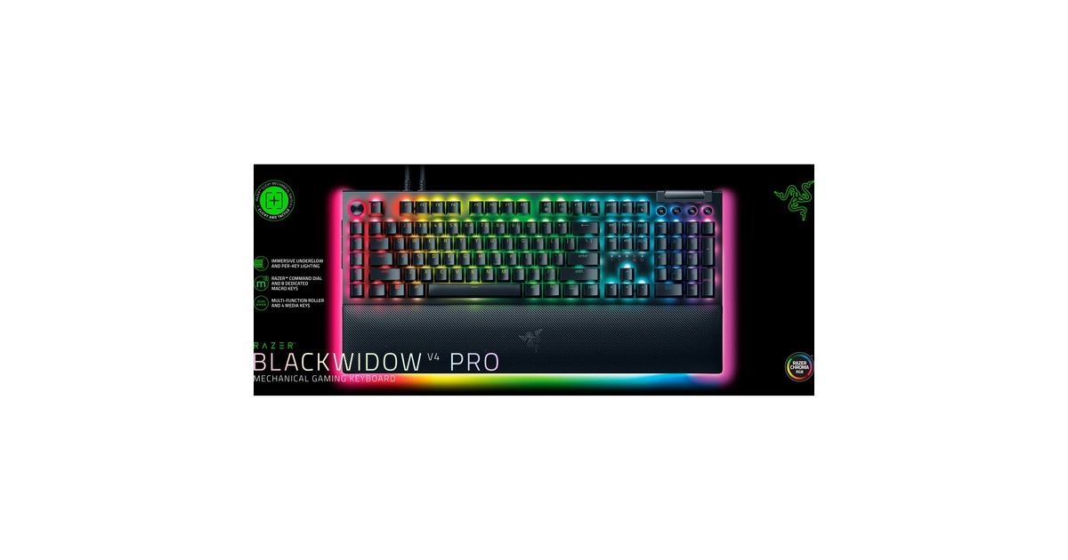 Buy BlackWidow V4 Tenkeyless HyperSpeed - Orange Switch - DE Gaming Keyboa
