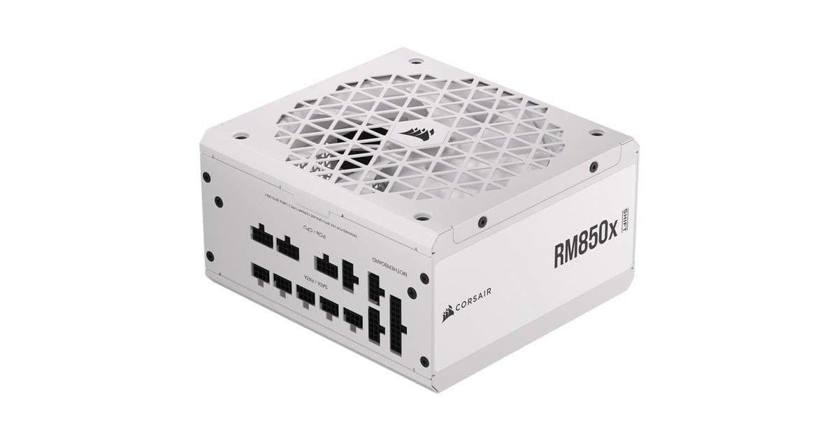 Corsair RM850x SHIFT White, 850W voeding Wit, 3x PCIe, 1x 12VHPWR