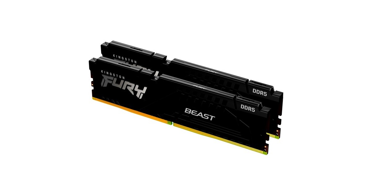 Kingston FURY Beast 32 GB DDR5-6000 (2x 16 GB) werkgeheugen Zwart