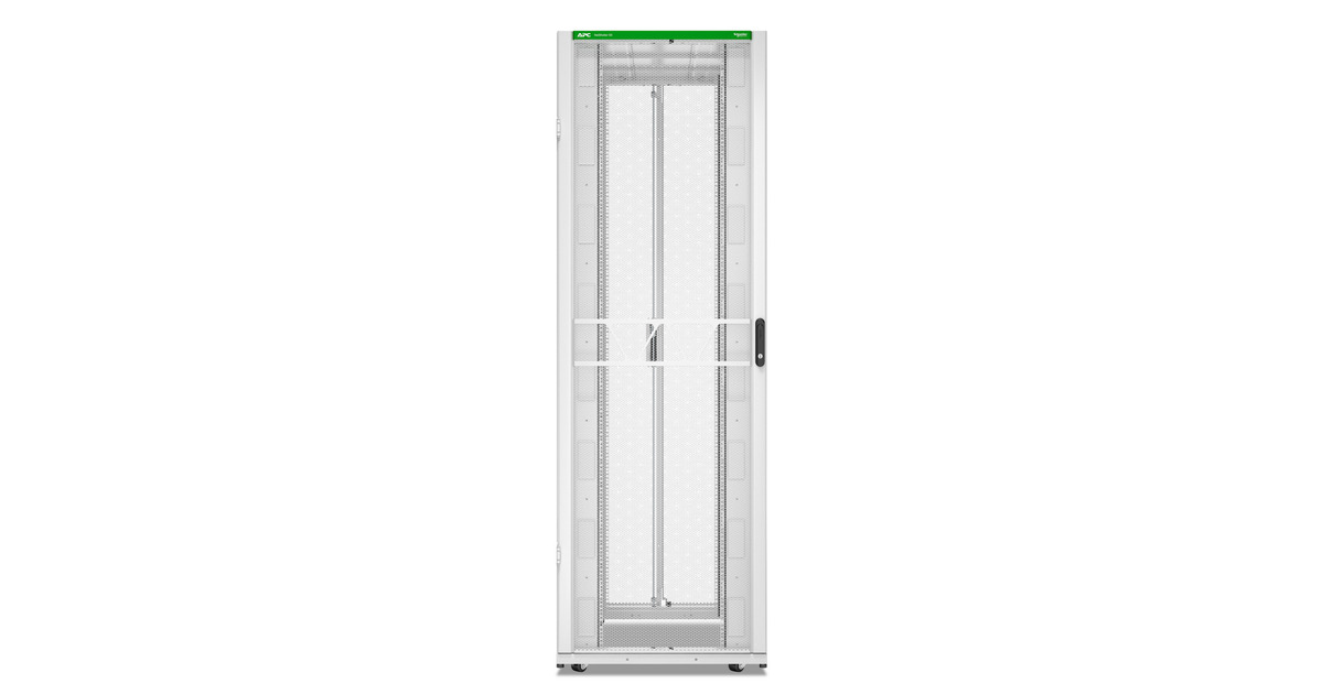 APC NetShelter SX AR3388W2, Gen 2, 52U server rack Wit/groen, 2436H x ...