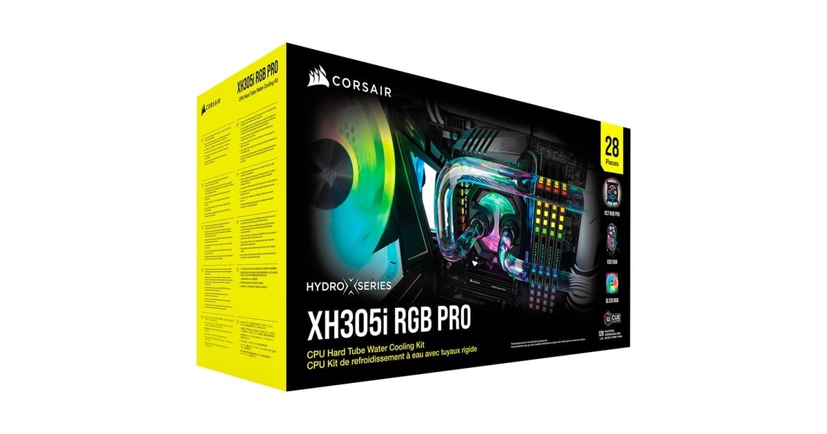 Corsair Hydro X-serie iCUE XH305i RGB PRO gecustomizede koelset
