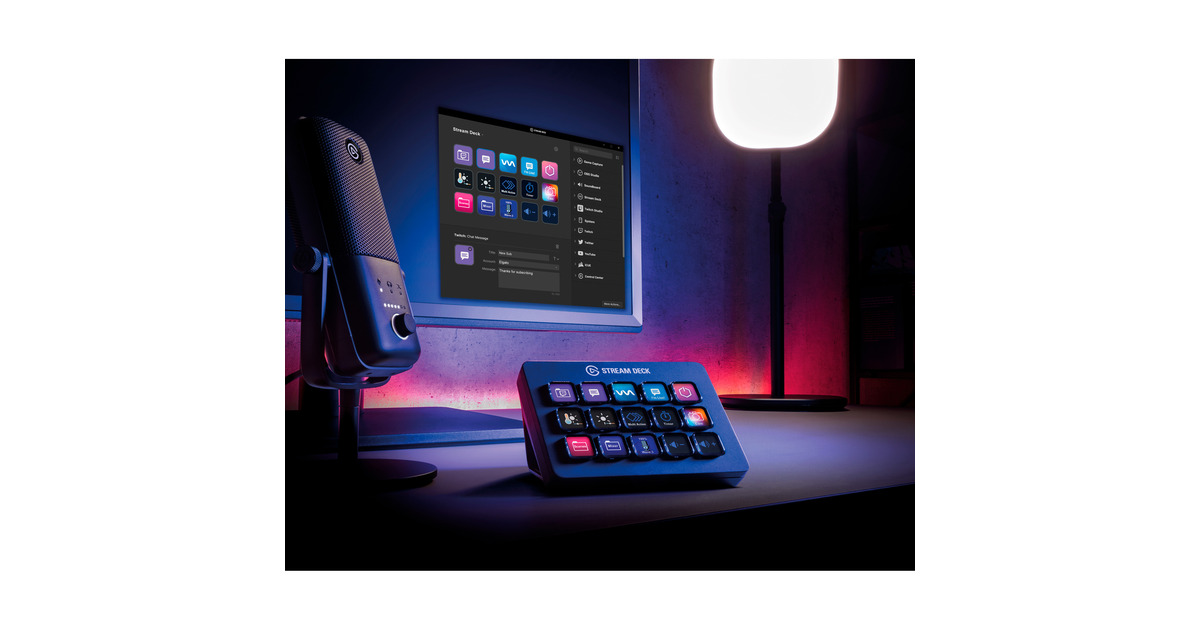elgato Stream Deck MK.2 keypad Zwart