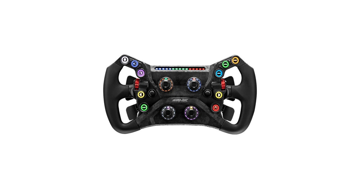 Simagic Alpha EVO + GT NEO stuur Zwart, Basis en stuur