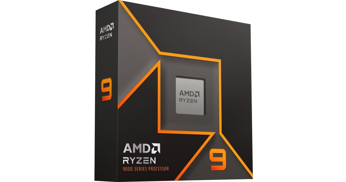 AMD Ryzen 9 9950X, 4,4 GHz (5,7 GHz Turbo Boost) socket AM5