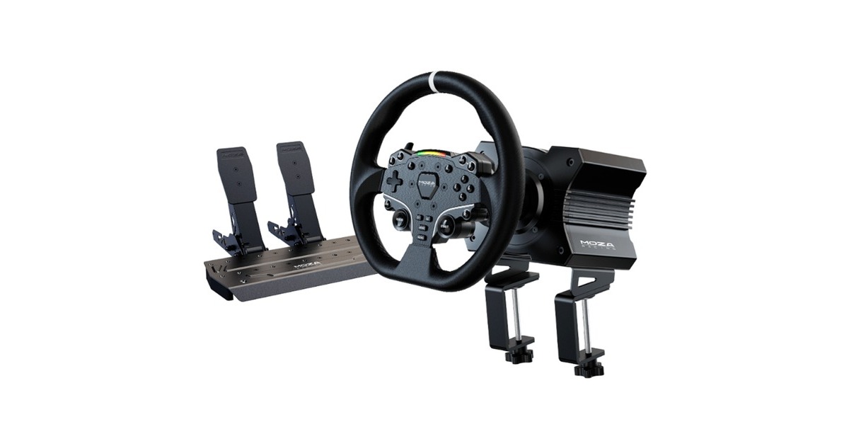 MOZA Racing R5 Bundel stuur Zwart