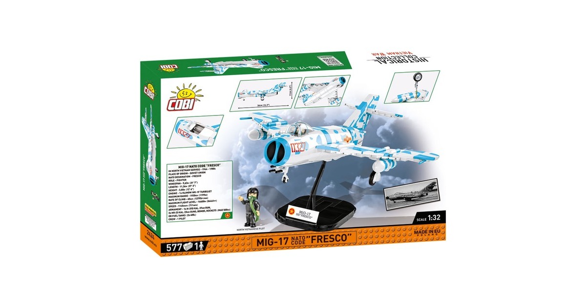 COBI® 2424 MIG-17 NATO Code Fresco (Super Sale