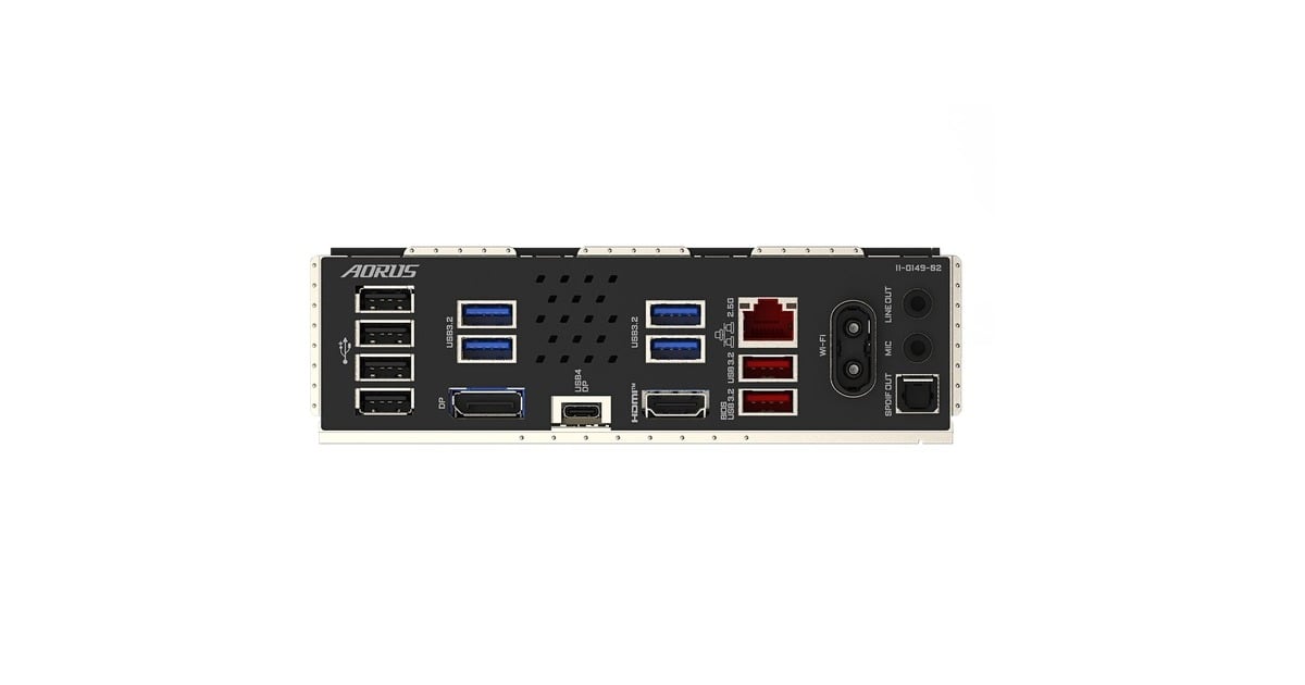 GIGABYTE B860M AORUS ELITE WIFI6E socket 1851 moederbord Zwart, RAID, 2,5Gb-LAN, Wi-Fi 6E, BT