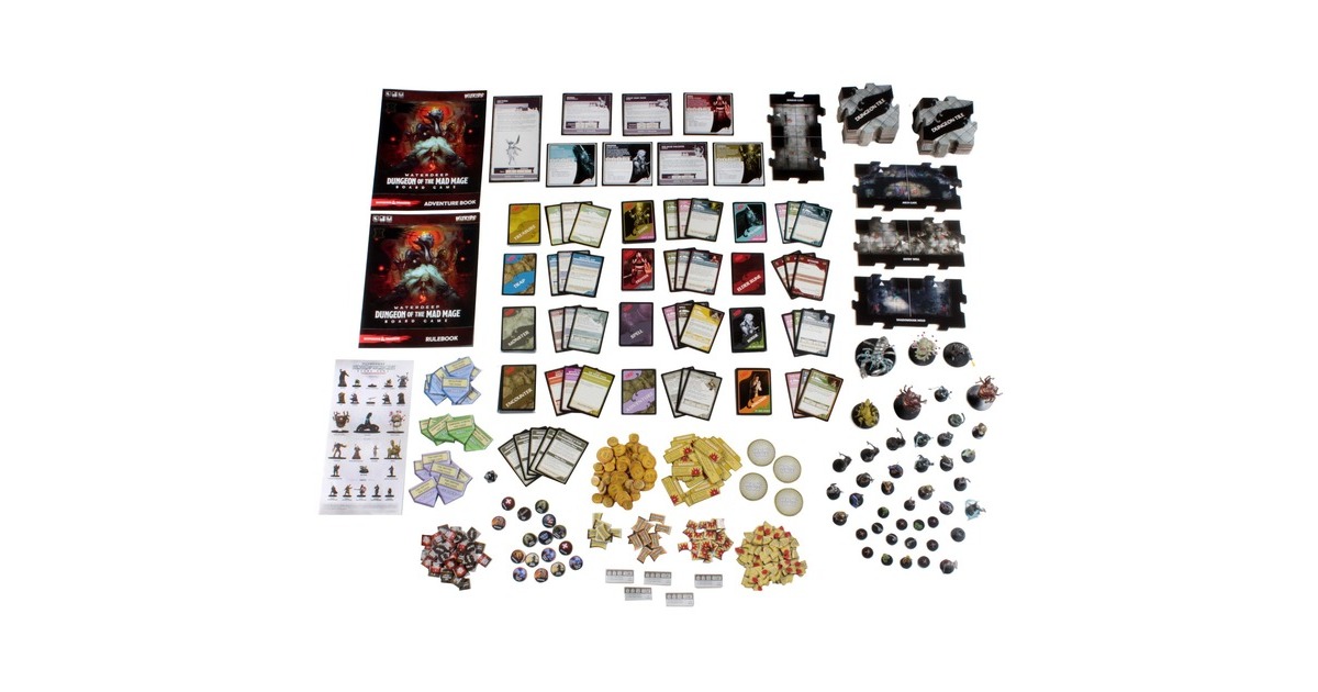 Diverse Dungeons & Dragons Waterdeep Dungeon of the Mad Mage Adventure System Board Game Bordspel