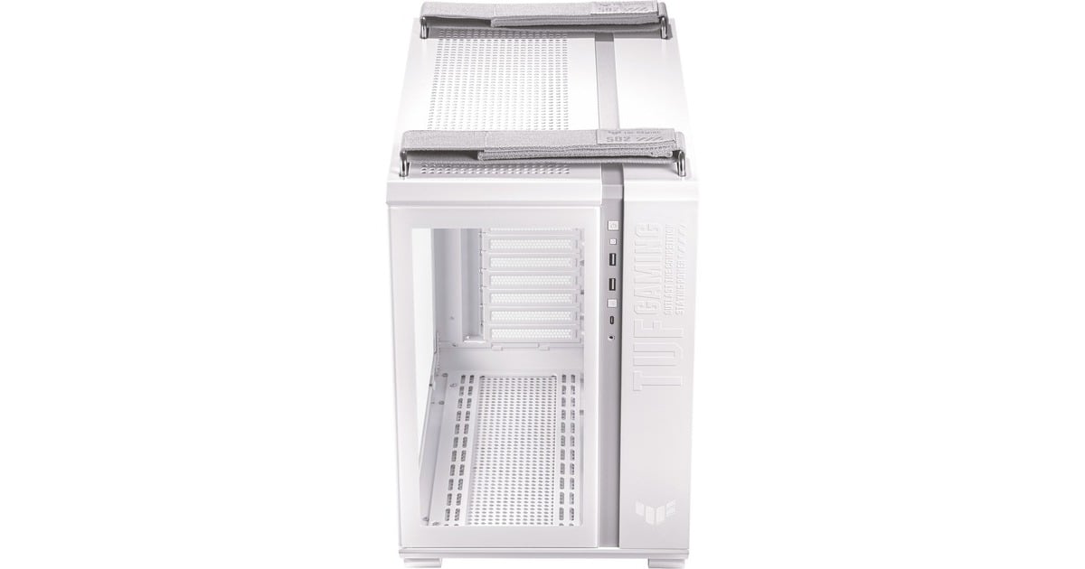 ASUS TUF Gaming GT502 PLUS midi tower behuizing Zwart | 2x USB-A | 1x USB
