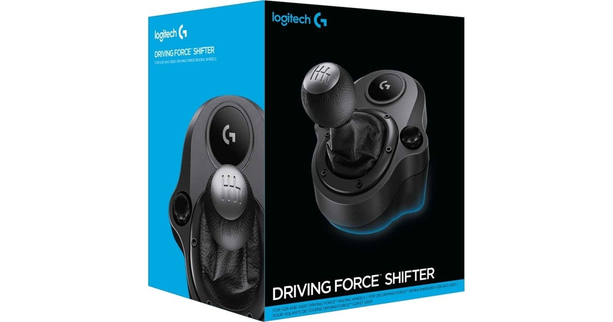 Logitech G Driving Force gaming shifter Zwart, Pc, PlayStation 4