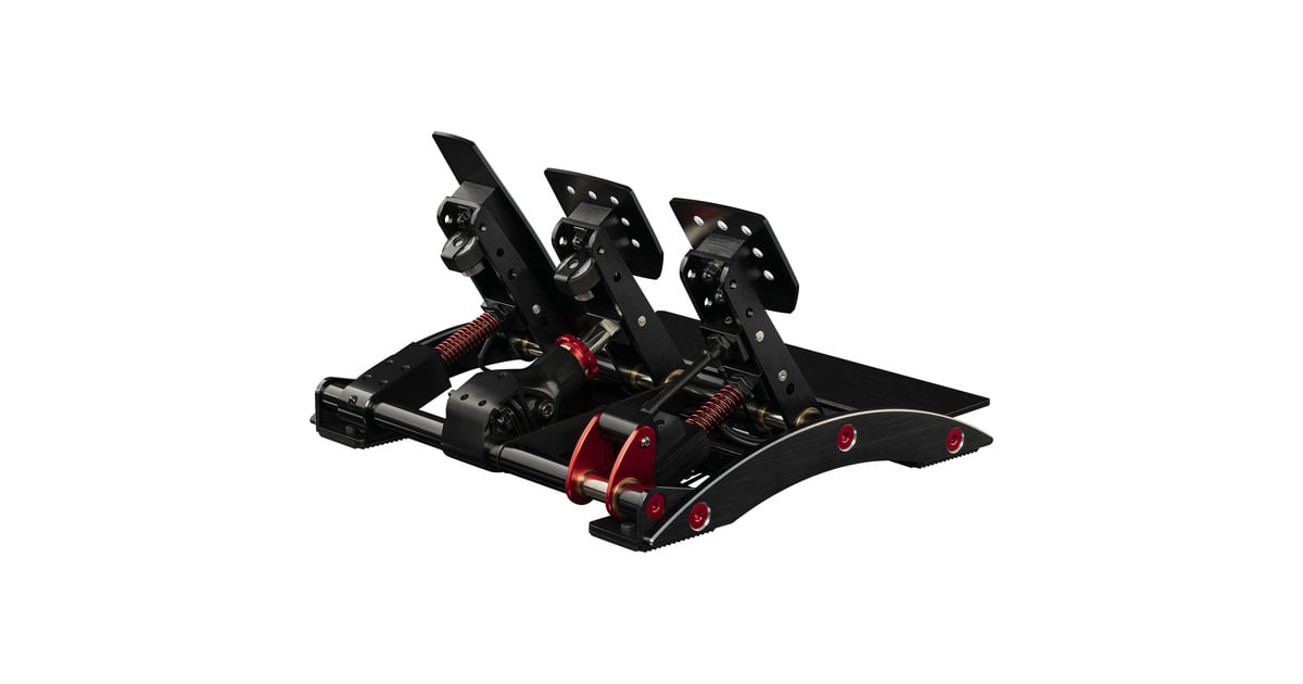Fanatec ClubSport Pedals V3 Zwart/rood, Pc, PS4 Ready, XBox One Ready