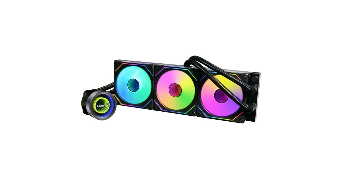 Lian Li Galahad II Trinity 360 SL-Inf waterkoeling Zwart, met