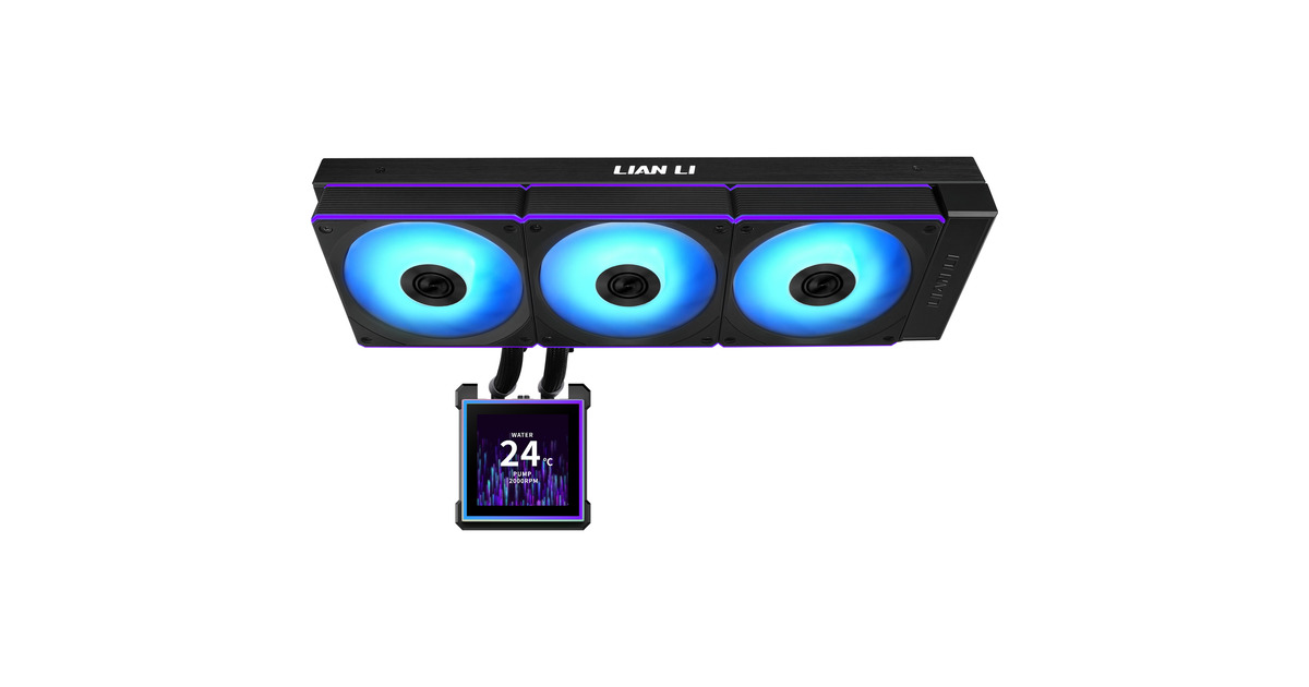 Lian Li HydroShift LCD 360N waterkoeling Zwart