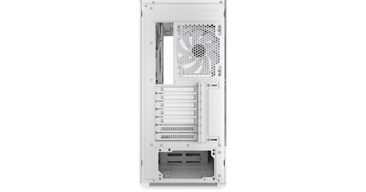 Ak6 Computer Sharkoon AK6 RGB midi tower behuizing Wit | 2x USB-A | 1x USB-C | RGB ...
