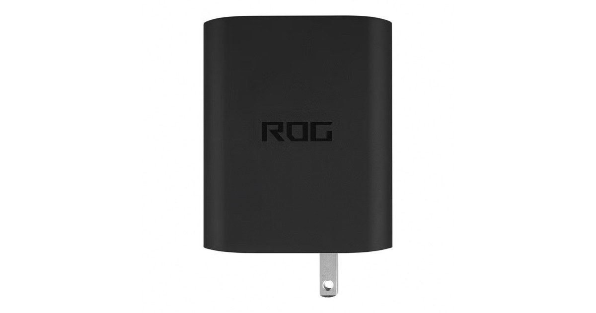 ASUS ROG 140W USB-C GaN charger Zwart, 3x USB-C, 1x USB-A