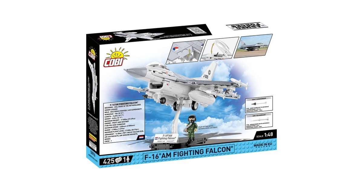 COBI 5910 F-16C Fighting Falcon: Remake des polnischen Falken & Überblick