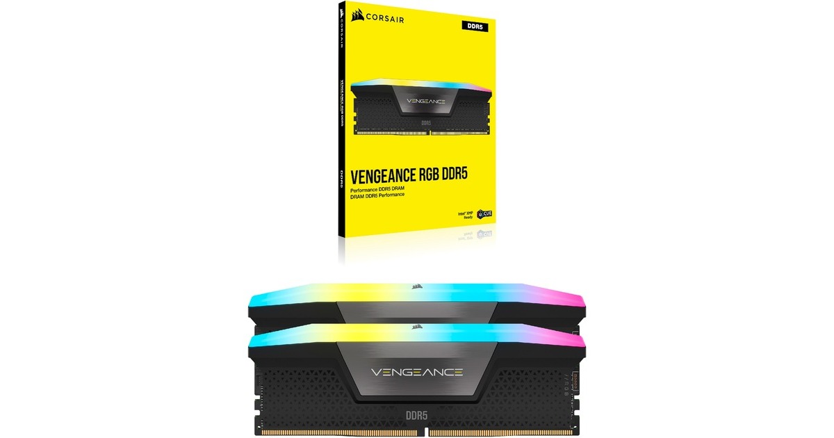 Corsair Vengeance RGB 32 GB DDR5-6000 (2x 16 GB) werkgeheugen