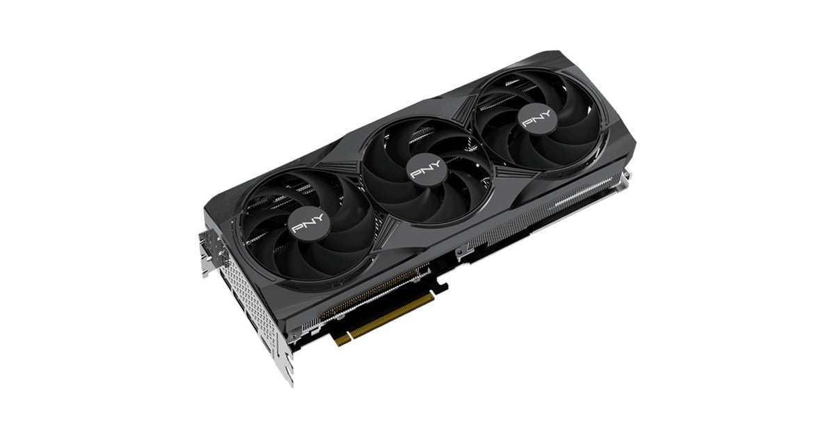 PNY GeForce RTX 5080 OC grafische kaart DLSS 4, 3x DisplayPort, 1x