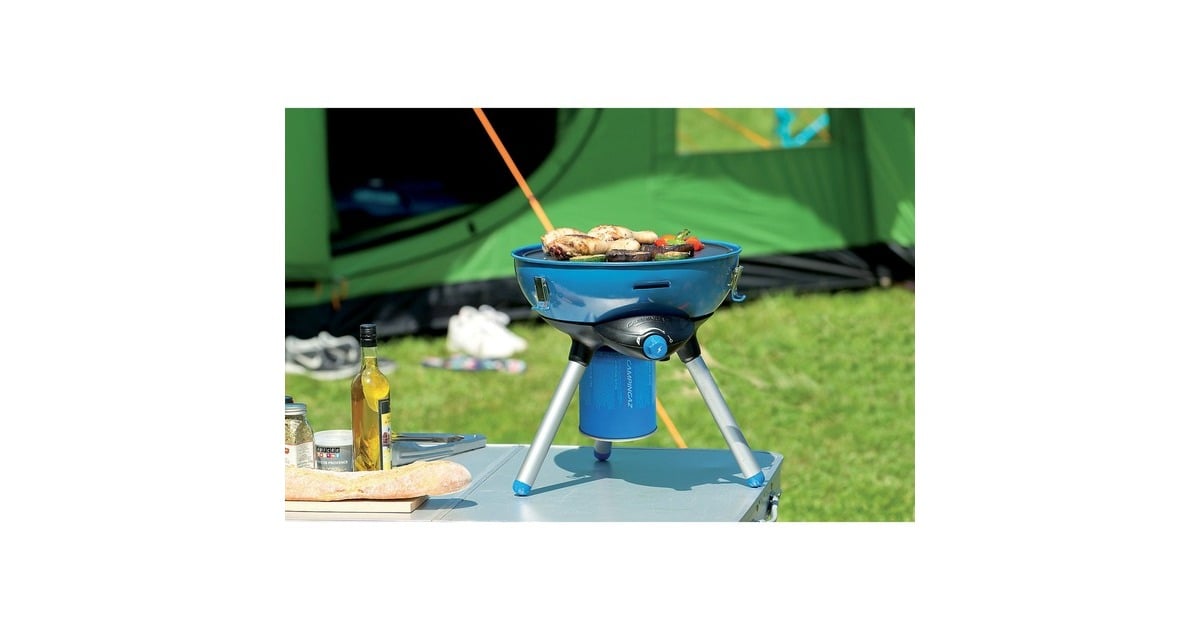 Campingaz Party Grill 400 CV gasbarbecue Zwart/blauw, Ø 35 cm