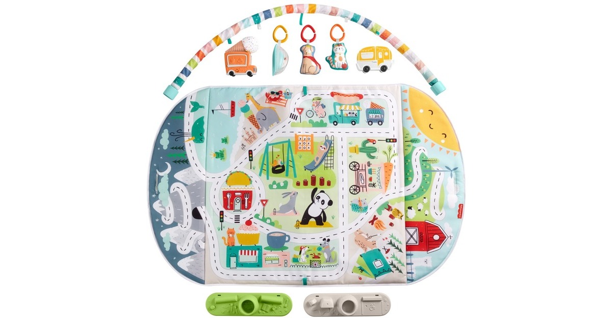 Fisher price activity city hot sale gym