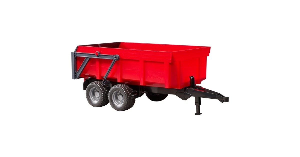 bruder Kieptrailer Rood Modelvoertuig 02211