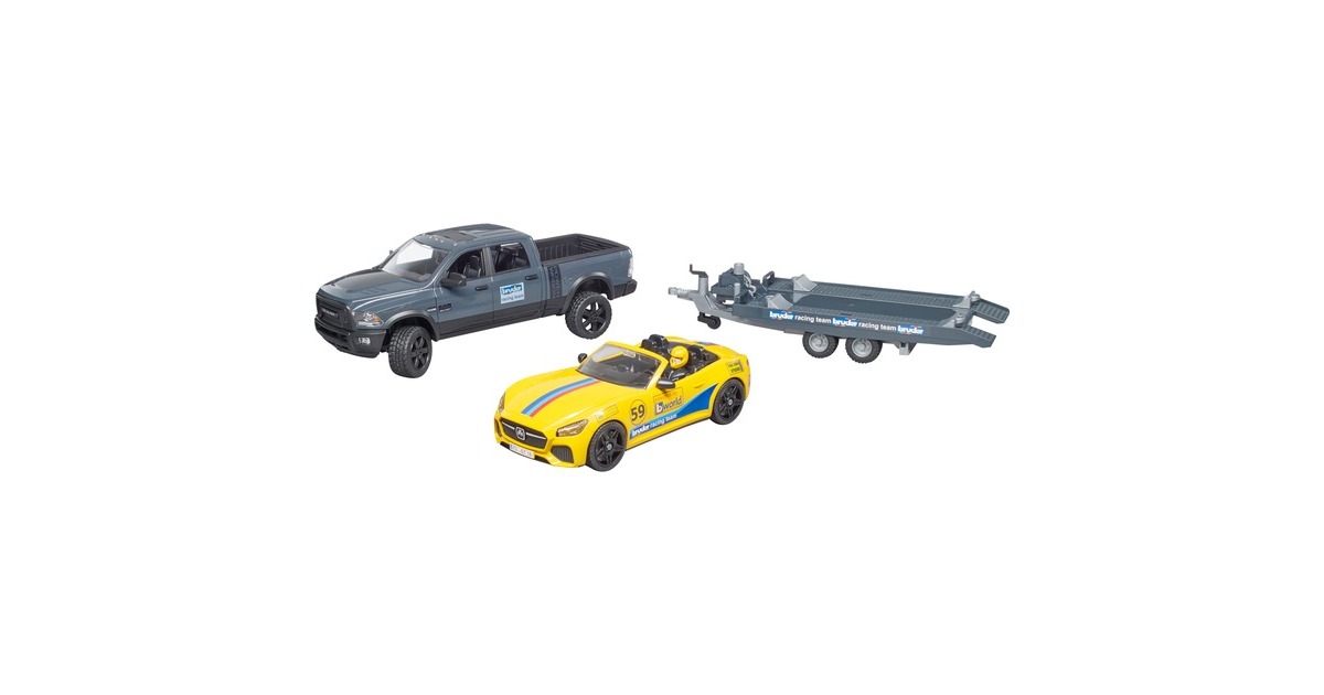 bruder RAM 2500 Power Wagon en Roadster Bruder Racing Team