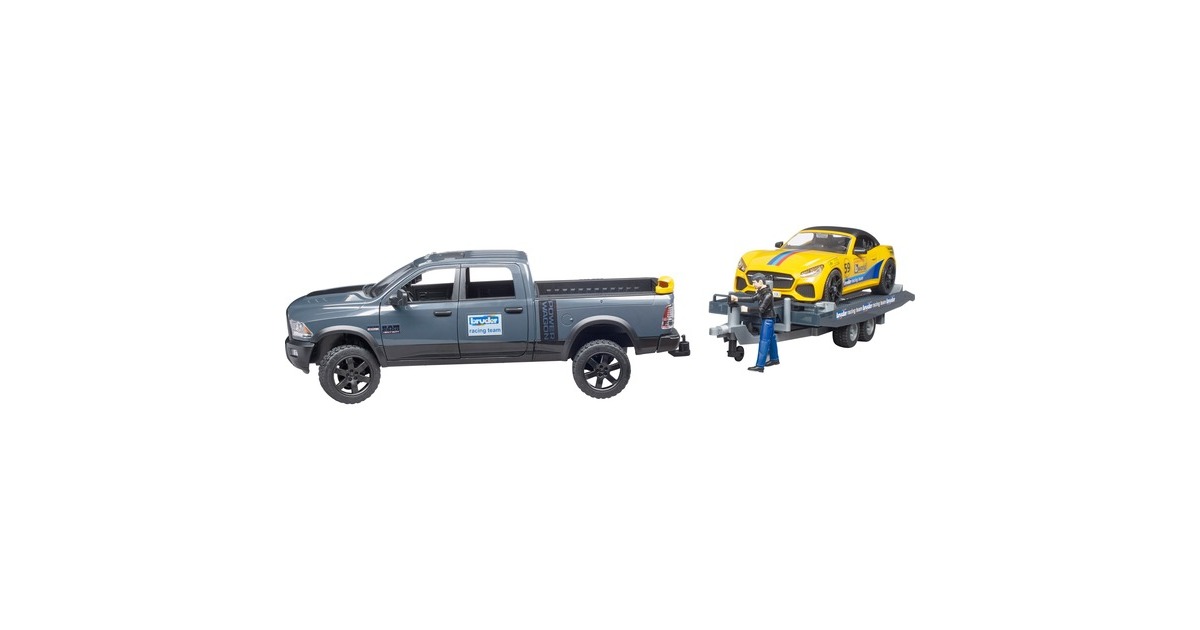 bruder RAM 2500 Power Wagon en Roadster Bruder Racing Team