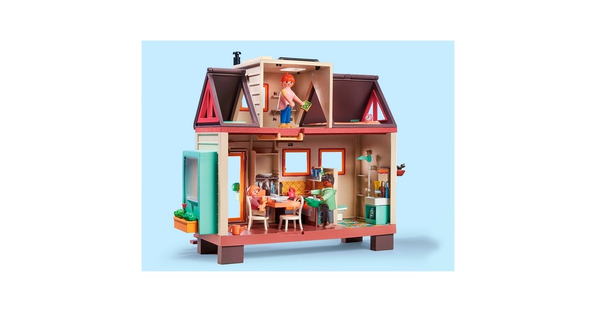 PLAYMOBIL 71509 TINY Houses, myLife, Gamme Tiny House fabriquée avec