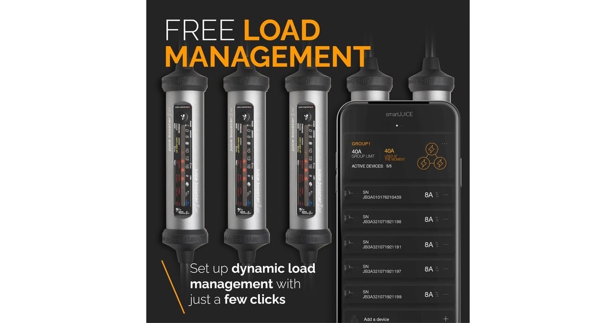 Juice Technology JUICE BOOSTER 3 air Europe traveller set laadpaal