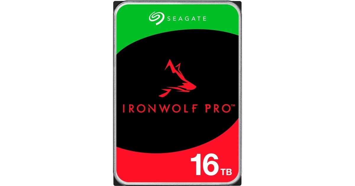 Seagate IronWolf Pro 16 TB harde schijf ST16000NT001, SATA/600, 24/7