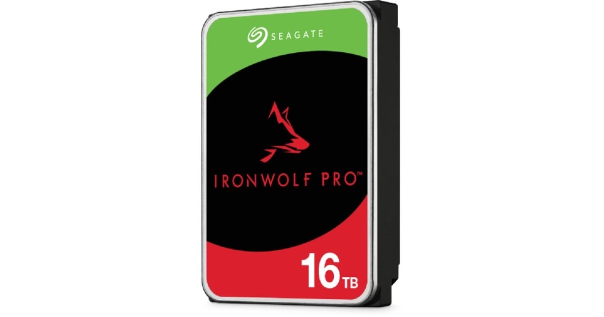 Seagate IronWolf Pro 16 TB harde schijf ST16000NT001, SATA/600, 24/7