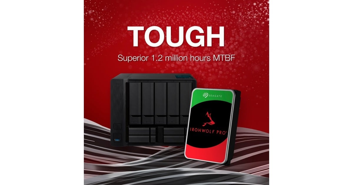 Seagate IronWolf Pro 16 TB harde schijf ST16000NT001, SATA/600, 24/7